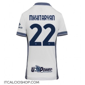 Inter Milan Henrikh Mkhitaryan #22 Seconda Maglia Femmina 2024-25 Manica Corta